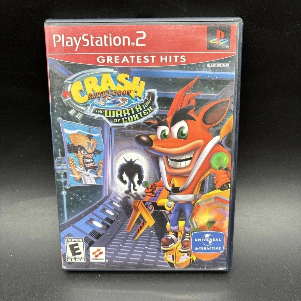 Crash Bandicoot The Wrath of Cortex PS2 2002 Disc Only No Manual Tested